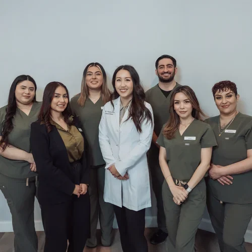 Dr. Christina S Lee with the Embrace Dental and Orthodontics team